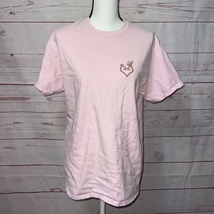 Browning pink tagless T-shirt